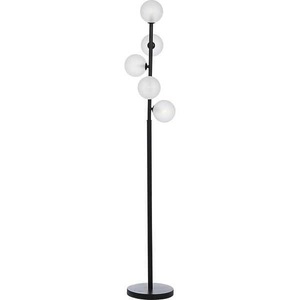 mutoni lifestyle, Stehlampe Balls schwarz Höhe 156, Stehlampe Balls schwarz Höhe 156