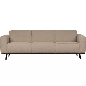 mutoni casual, Sofa Statement Boucle beige 230, mutoni - Sofa, One Size, Beige