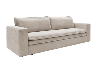 Vente-unique, Sofa 3-Sitzer - Mit Schlaffunktion - Cord - Cremefarben - TILIA Sofa 3-Sitzer - Mit Schlaffunktion - Cord - Cremefarben - TILIA, Vente-unique - Sofa 3-Sitzer - Mit Schlaffunktion - Cord - Cremefarben - TILIA, One Size, Beige