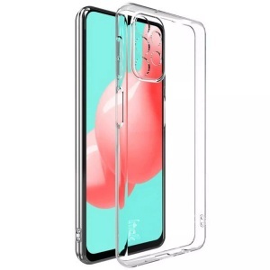 Samsung, IMAK - Samsung Galaxy A32 5G Gummi Case Ultra Thin Hülle - Transparent, Imak - Samsung Galaxy A32 5G Silikongel Schutzhülle, Transparent