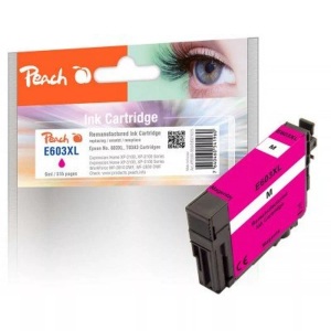 Peach, Peach Tintenpatrone XL magenta kompatibel zu Epson No. 603XL, T03A3, Peach Tinte Epson No 603XL (T03A3) Magenta