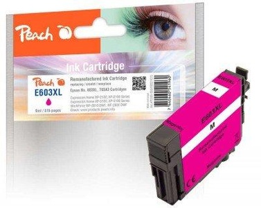 Peach, Peach Tintenpatrone XL magenta kompatibel zu Epson No. 603XL, T03A3, Peach Tinte Epson No 603XL (T03A3) Magenta