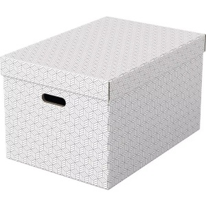 Esselte, ESSELTE Aufbewahrungsboxen Home L 628286 510x355x305mm, weiss 3 Stk, Leitz Aufbewahrungsbox Esselte Home L Gross, 3 Stück, Weiss