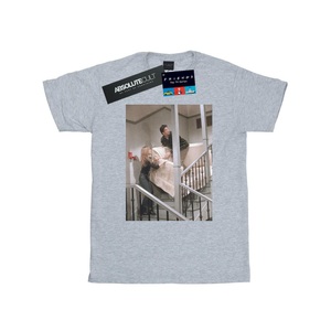 FRIENDS, Sofa Stairs Photo Tshirt Unisex Grau L, Friends - TShirt, für Herren, Grau, Größe L