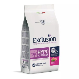 Exclusion Diet, Exclusion Hundefutter mit Schwein & Erbsen - 12 kg, Exclusion Hundefutter mit Schwein & Erbsen - 12 kg