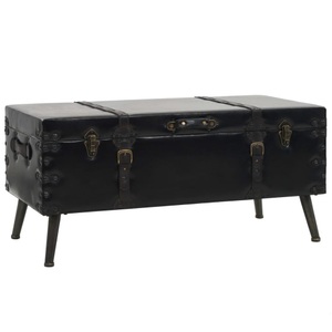 Diverse Hardware, Couchtisch MDF und Stahl 102 x 51 x 48 cm, vidaXL Couchtisch MDF und Stahl 102x51x48 cm