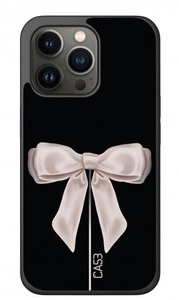 Guscio Store, iPhone 13 - CA53 Cover Satin White Ribbon, Guscio Store - iPhone 13 Ca53 Cover Satin White Ribbon, Schwarz