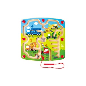 Hape, HAPE Baufahrzeuge- Labyrinth, Hape Spiel »Baufahrzeuge-Labyrinth«