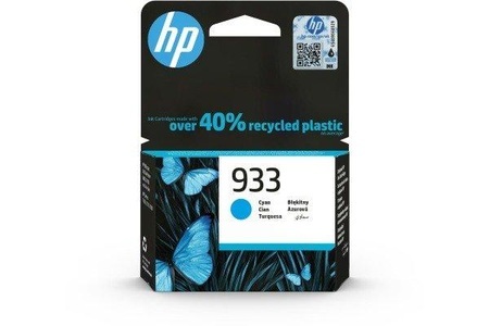 Hp, HP Tintenpatrone 933 cyan CN058AE OfficeJet 6700 Premium 330 S., Hewlett Packard Tintenpatrone, blau No. 933 CN058AE, (330 Seiten)
