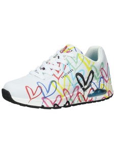 Skechers, Skechers Wedgesneaker »UNO-SPREAD THE LOVE«, mit auffälligem Graffiti-Print, 