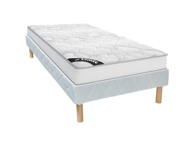 DREAMEA, Taschenfederkernmatratze Lattenrost Set SONGE von Dicke Taschenfederkernmatratze Lattenrost Set SONGE von Dicke