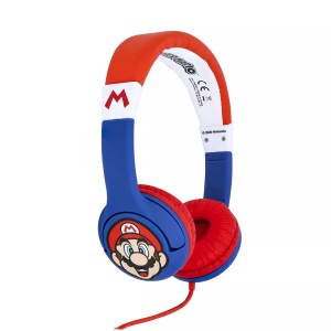 OTL Technologies, OTL TECHNOLOGIES Super Mario Kids - Kopfhörer (On-ear, Rot/Blau), OTL TECHNOLOGIES Super Mario Kids - Kopfhörer (On-ear, Rot/Blau)