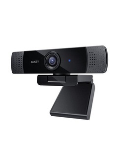 Aukey, Aukey Webcam 1080 Dual Mic black USB 2.0, AUKEY PC-LM1E - Webcam (Schwarz)