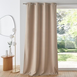 LA REDOUTE INTERIEURS, Verdunkelungsvorhang Voda Mit Ösenaufhängung Unisex Beige 140x180 cm, 
