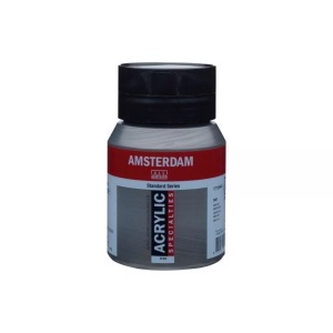 Amsterdam, AMSTERDAM ACRYL 500ML GRAPHIT, Talens Acrylfarbe Amsterdam, graphit, 17728402, (500ml)
