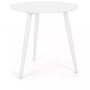 mutoni Garten Deluxe, Garten Beistelltisch Ridley 50x50 weiss, Garten Beistelltisch Ridley 50x50 weiss