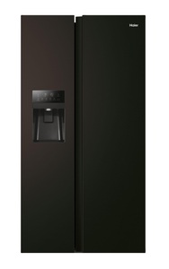 Haier, Haier Side-by-Side »Foodcenter HSR5918DIPB«, HSR5918DIPB, 177,5 cm hoch, 90,8 cm breit, HAIER HSR5918DIPB - Foodcenter/Side-by-Side (Standgerät)
