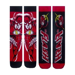 The Flash, Socken (2erpack) Herren Schwarz 41, 