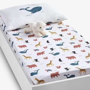 LA REDOUTE INTERIEURS, Fixleintuch aus Bio-Baumwolle Earth, 