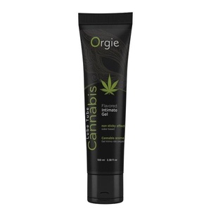 Orgie, Intimgel „Lube Tube Cannabis“, 100 ml, Orgie Intimate Gel Cotton Cannabis