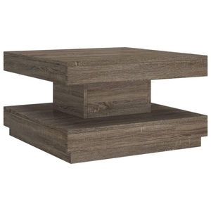 vidaXL, vidaXL Couchtisch Grau 60x60x35 cm MDF
