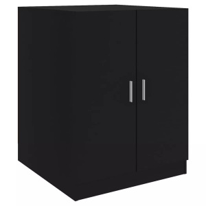 vidaXL, vidaXL Waschmaschinenschrank Schwarz 71x71,5x91,5 cm, vidaXL Waschmaschinenschrank Schwarz 71x71,5x91,5 cm