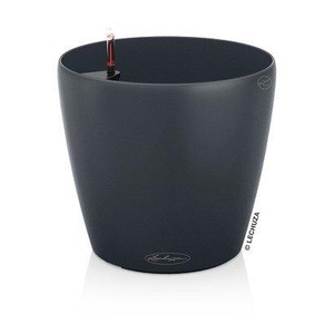 Lechuza, Lechuza - 4er-Set Blumenkästen mit Integriertem Bewässerungssystem Classico Color 28 - Anthrazit, Lechuza CLASSICO Color 28 13204 Pflanzgefäß Schiefer-Grau