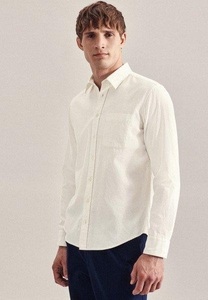 Seidensticker, Casual Hemd Regular Fit Langarm Uni Herren Beige XL, seidensticker Businesshemd »Schwarze Rose«, Regular Langarm Button-Down-Kragen Uni