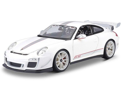 Burago, Burago - Modellauto - Porsche 911 GT3 RS 4.0 blau 1:18, 