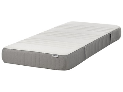 Beliani, Matratze aus Polyester FANCY Matratze aus Polyester FANCY, Beliani - Memory-Schaummatratze aus PU-Schaum WHISPER, 90x200 cm, Weiss Bunt