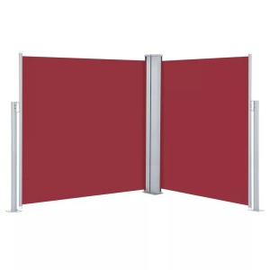 vidaXL, vidaXL Seitenmarkise Ausziehbar Rot 140x600 cm, vidaXL Seitenmarkise Ausziehbar Rot 140x600 cm