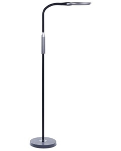 Beliani, Stehleuchte aus Kunststoff Modern CASSIOPEIA Stehleuchte aus Kunststoff Modern CASSIOPEIA, Beliani - LED Stehlampe aus Kunststoff Modern CASSIOPEIA, One Size, Schwarz