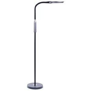 Beliani, Stehleuchte aus Kunststoff Modern CASSIOPEIA Stehleuchte aus Kunststoff Modern CASSIOPEIA, Beliani - LED Stehlampe aus Kunststoff Modern CASSIOPEIA, One Size, Schwarz