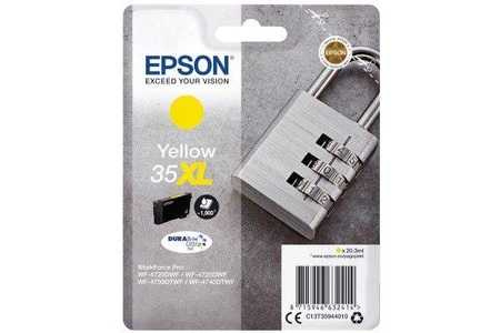 Epson, Original Tintenpatrone yellow Epson No. 35XL, T359440, Epson Tintenpatrone, gelb, T359440, (1'900 Seiten)