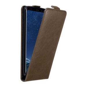 Cadorabo, Hülle für Samsung Galaxy S8 mit Magnetverschluss, Cadorabo - Hülle für Samsung Galaxy S8 mit Magnetverschluss, Kühles Braun