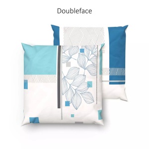 Lotus Bettwaren - Bettwäsche Renforcé Eluan, 65x65cm, Blau