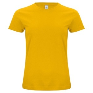 Clique, Tshirt Damen Gelb Bunt M, Clique - TShirt, für Damen, Gelb Bunt, Größe M