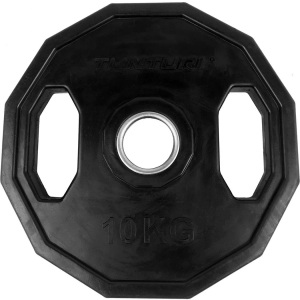 Tunturi, Tunturi Gummierte 10 kg Hantelscheibe 50 mm, Tunturi - Gummierte 10 kg Hantelscheibe 50 mm,