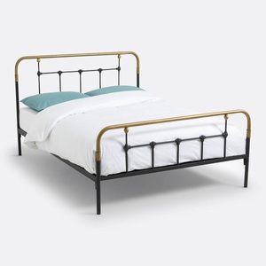 LA REDOUTE INTERIEURS, Bett Asper, Metall, La Redoute Intérieurs - Bett Asper, 140X190CM, Schwarz