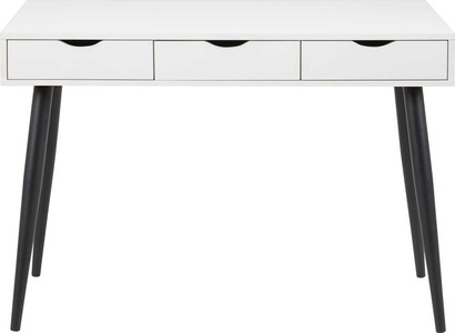 Moerteens, home24 Schreibtisch Dingus, Schreibtisch Pluto schwarz weiss