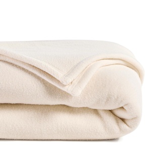LA REDOUTE INTERIEURS, Fleecedecke (350 gm²) Fleecedecke (350 gm²), La Redoute Intérieurs - Fleece-Decke 350 g/m², 260X240CM, Weiss