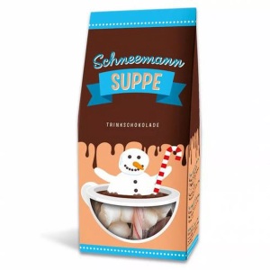 Liebeskummerpillen, Schneemann Suppe Trinkschokolade, Schneemann Suppe Trinkschokolade