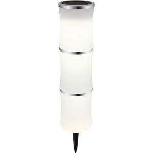 mutoni light, Solarleuchte Kunststoff weiss RGB LED, Solarleuchte Kunststoff weiss RGB LED