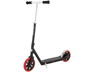 Razor, Razor Carbon Lux - Scooter (Schwarz/Rot), Razor Scooter »Carbon Lux Scooter Schwarz 23L«
