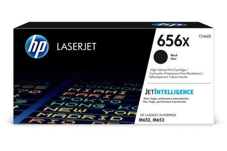 Hp, Original Tonerpatrone schwarz HP No. 656X, CF460X, HP H656X Toner XL schwarz - HP No. 656X, CF460X für z.B. HP Color LaserJet Enterprise M 652 dn, HP Color LaserJet Enterprise M 652 n
