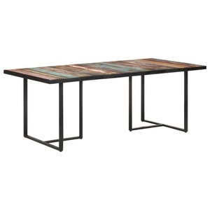 vidaXL, vidaXL Esstisch 200 cm Altholz Massiv, 