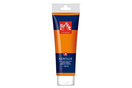 Caran d'ache, CARAN D'ACHE Acrylfarbe 250ml 2810.050 orange, Caran d'Ache Acrylfarbe, orange, 2810.050, (250ml)