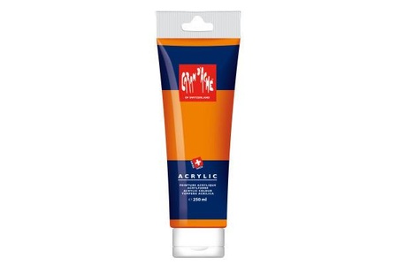 Caran d'ache, CARAN D'ACHE Acrylfarbe 250ml 2810.050 orange, Caran d'Ache Acrylfarbe, orange, 2810.050, (250ml)