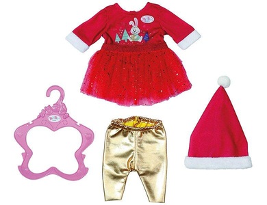 Zapf Creation, Zapf Creation BABY born Weihnachtskleid 43cm, BABY born® Weihnachtskleid 43 cm