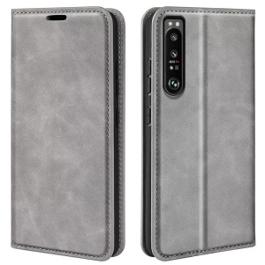 Cover-Discount, Sony Xperia 1 IV - Stand Flip Case Hülle, Cover-Discount - Sony Xperia 1 IV Stand Flip Case Hülle, Weiss Bunt